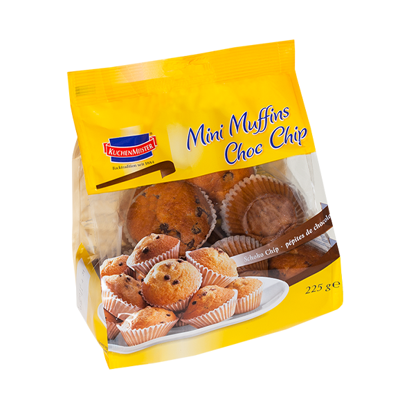KuchenMeister Mini Muffins Choc Chip, 225g