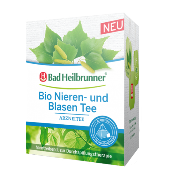Bad Heilbrunner® Bio Nieren- und Blasentee - Pyramidenbeutel