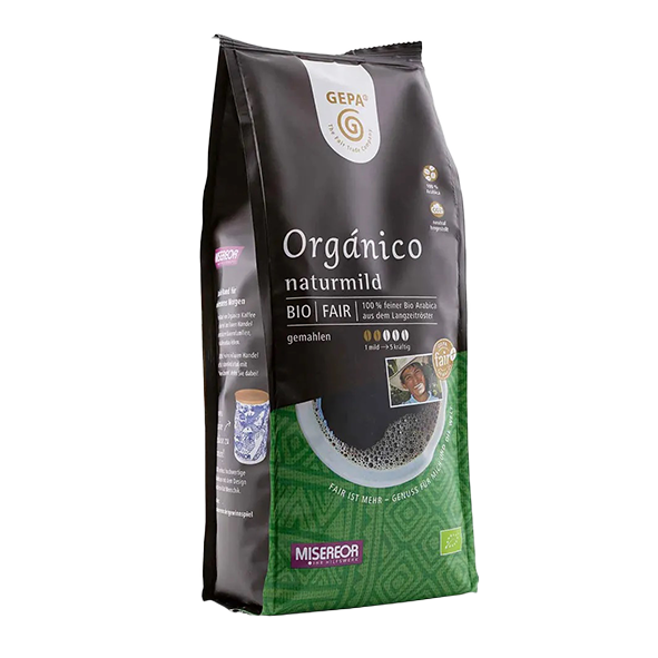 GEPA Bio Café Orgánico naturmild, gemahlen, 250g