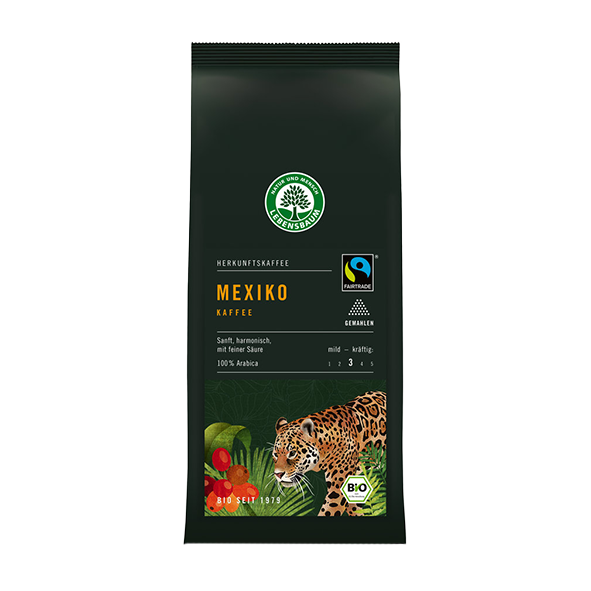 Lebensbaum Bio Mexiko Kaffee 250g, gemahlen