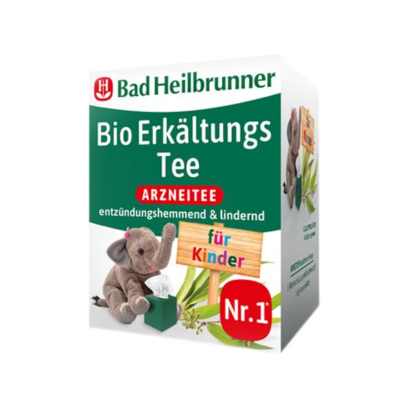 Bad Heilbrunner® Bio Erkältungstee für Kinder