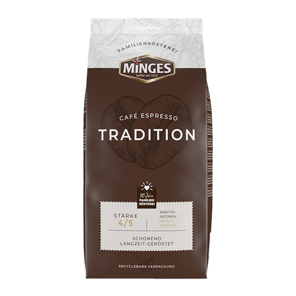 Minges Espresso Tradition 1932, 1000g Bohnen
