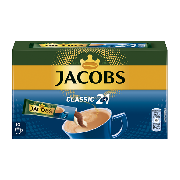 Jacobs Classic 2 in 1, 10 Portionen