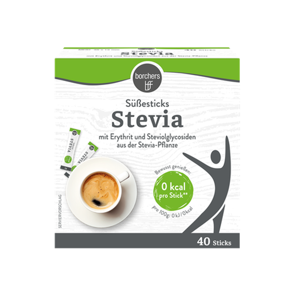 borchers Stevia, 40 Süßesticks