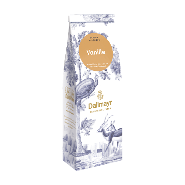 Dallmayr Vanille - Aromatisierte Ceylon Mischung, loser Tee