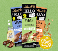 Vegan Food Award für Lindt Hello vegan