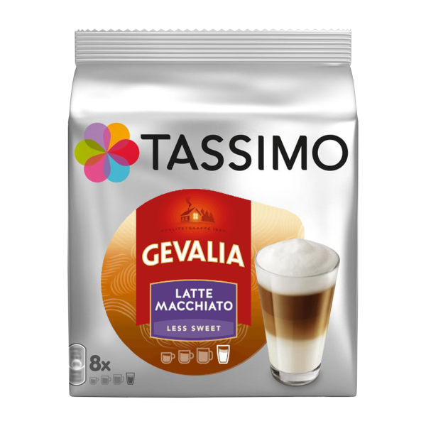 Tassimo Gevalia Latte Macchiato less sweet