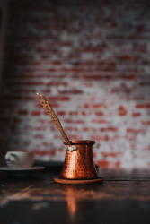 Mokka Kaffee in der Cezve