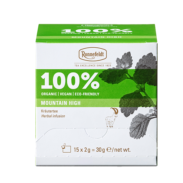 Ronnefeldt 100% Bio Mountain High, 15 Teebeutel