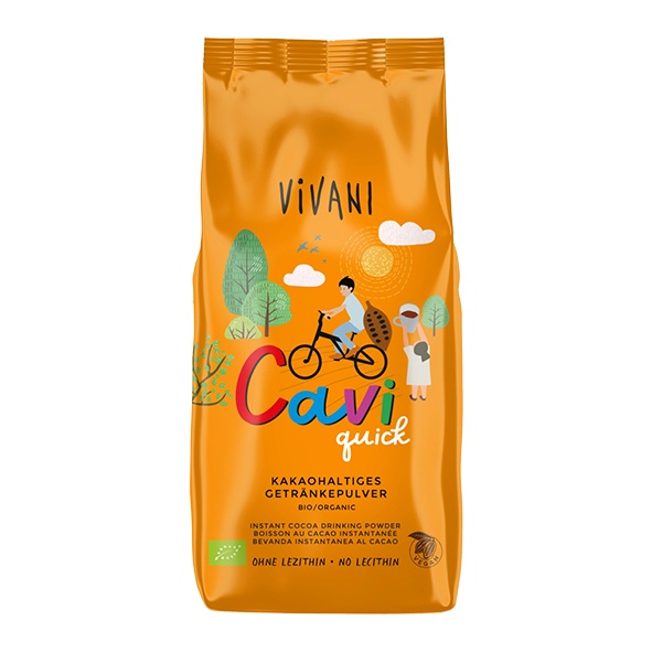 Vivani Bio Cavi quick Kakaohaltiges Getränkepulver, 400g
