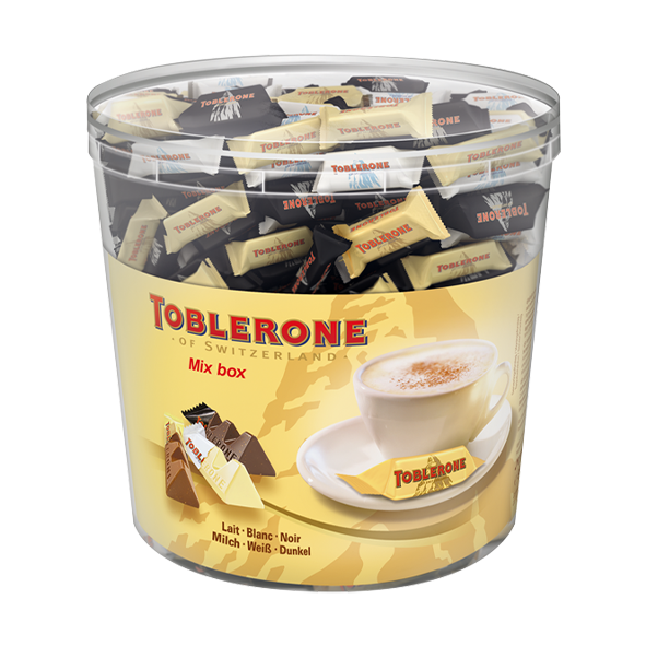 Toblerone Mini Mix Schokolade, 904g