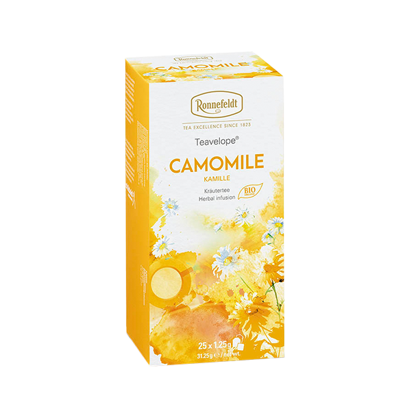 Ronnefeldt Teavelope Bio Camomile - Kamille, 25 Teebeutel