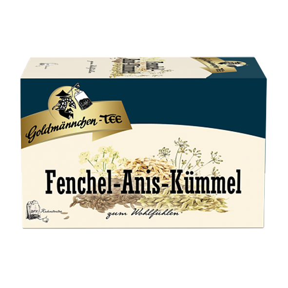 Goldmännchen-TEE Fenchel-Anis-Kümmel, 20er