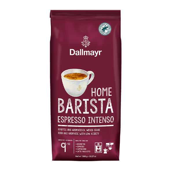 Dallmayr Home Barista Espresso Intenso, 1000g ganze Bohnen