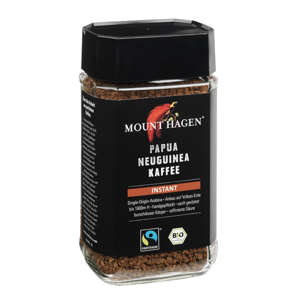 Mount Hagen Bio Instant Papua Neuguinea Kaffee, 100g