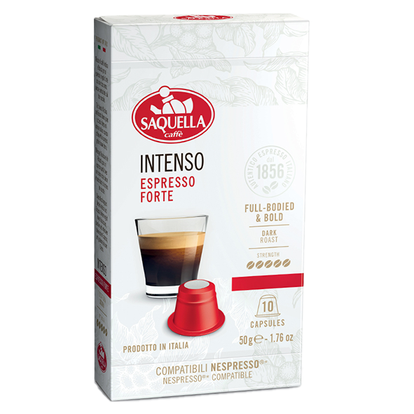 Saquella Intenso Espresso Forte, 10 Kapseln