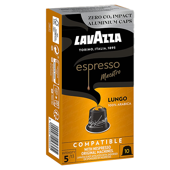 Lavazza Espresso Maestro Lungo, 10 Kapseln