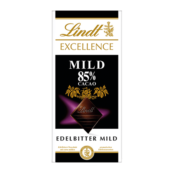 Lindt Excellence 85% Kakao Edelbitter Mild, 100g Tafel