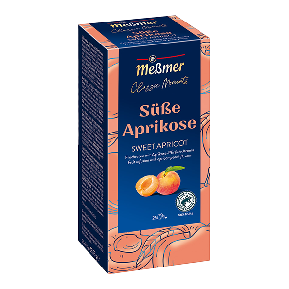 Meßmer Classic Moments Süße Aprikose, 25 Tassenportionen