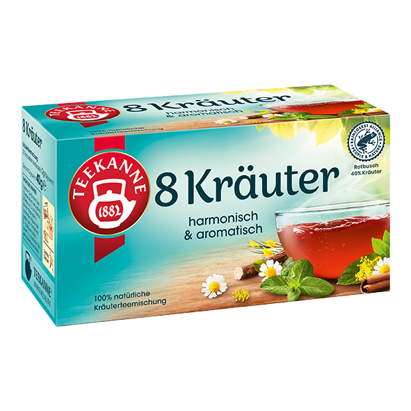 Teekanne 8 Kräuter