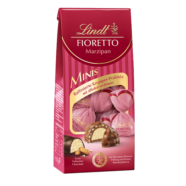 Lindt Fioretto Minis Marzipan, 115g