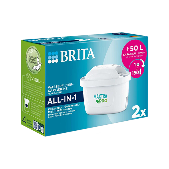 Brita Wasserfilter-Kartusche Maxtra Pro All-In-1, 2 Stück