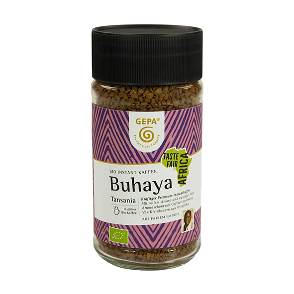 GEPA Bio Kaffee Buhaya, 100g löslich