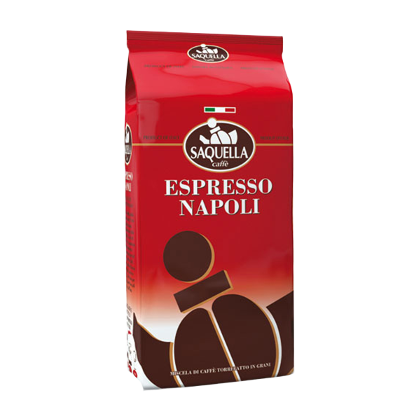 SAQUELLA Espresso Napoli, 1000g ganze Bohne