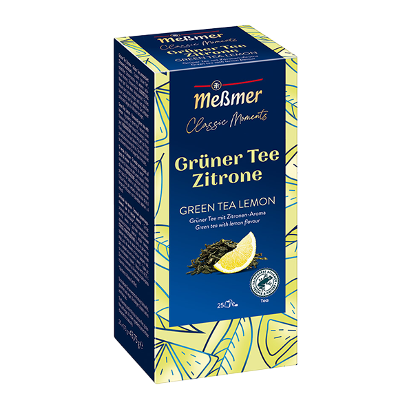 Meßmer Classic Moments Grüner Tee Zitrone, 25 Tassenportionen