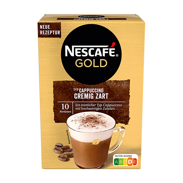 Nescafé Gold Cappuccino Cremig Zart, 10 Portionen