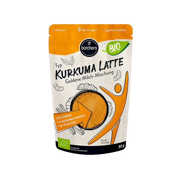 borchers Bio Kurkuma Latte, 80g