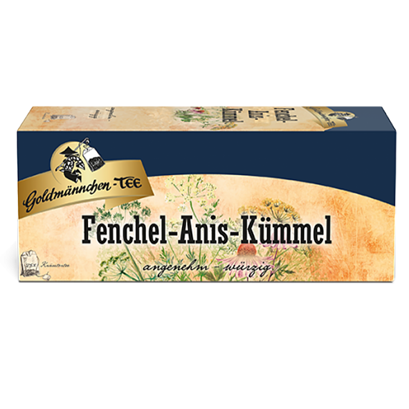 Goldmännchen-TEE Fenchel-Anis-Kümmel, 25er