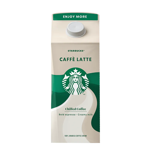 Starbucks Eiskaffee Caffè Latte, 750ml