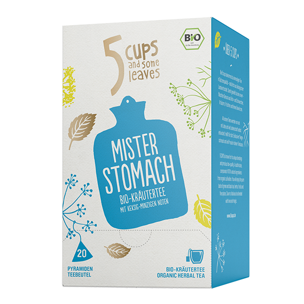5 CUPS and some leaves Bio Mister Stomach
