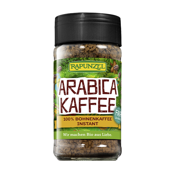 Rapunzel Kaffee Bio Instant, Arabica, 100g