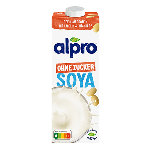 Alpro Soya ohne Zucker, 1 Liter