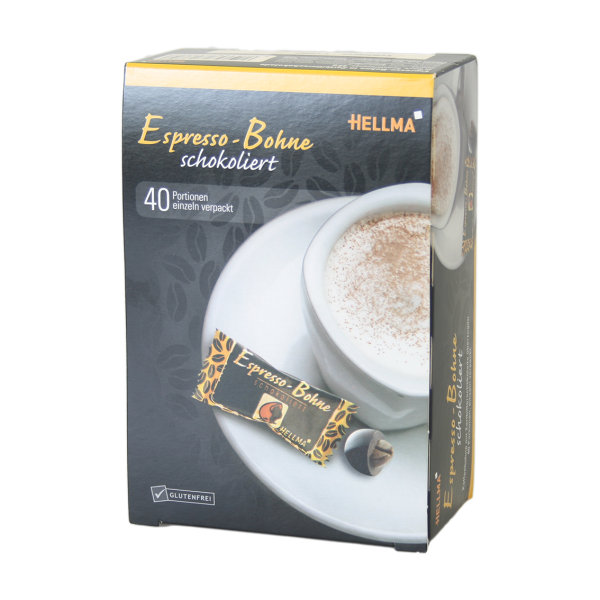 Hellma Espresso-Bohne schokoliert 40 Portionen