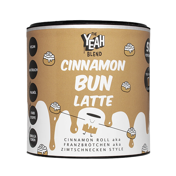 The Yeah Blend Cinnamon Bun Latte, 250g Dose