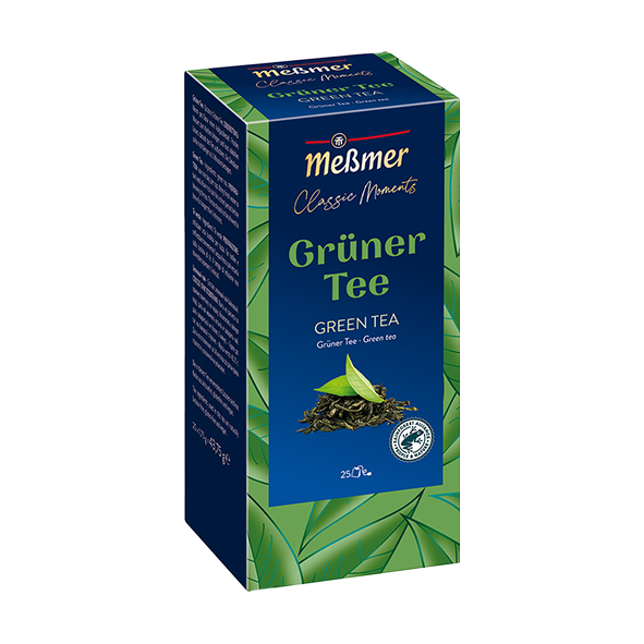Meßmer Classic Moments Grüner Tee, 25 Tassenportionen