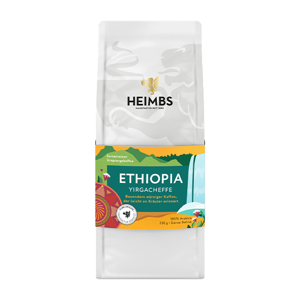 HEIMBS Pure Origins Yirgacheffe Ethiopia, 250g ganze Bohne